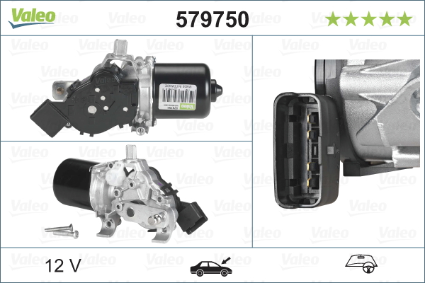 Wiper Motor - 579750 VALEO